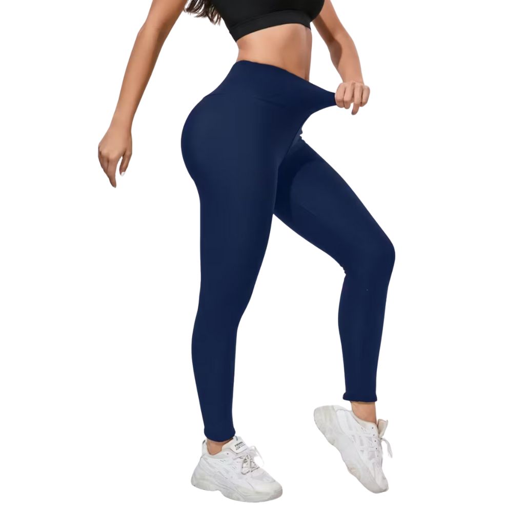 Warme Damen-Leggings mit Fleecefutter