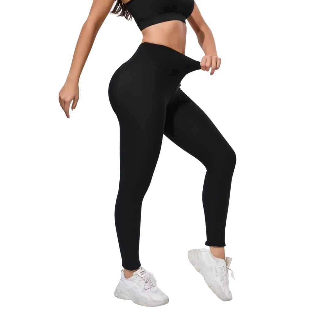 Warme Damen-Leggings mit Fleecefutter