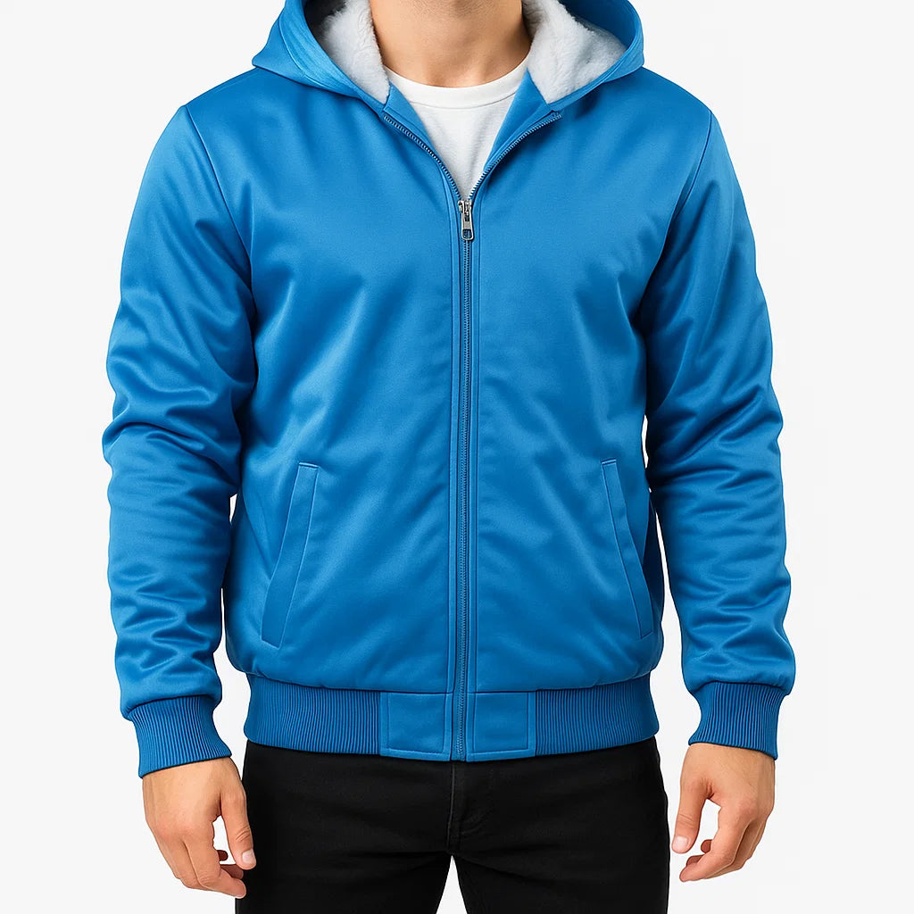 Herren Kapuzenjacke mit Fleece