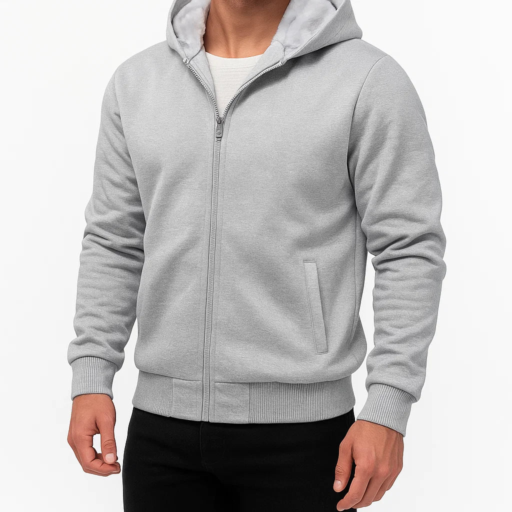 Herren Kapuzenjacke mit Fleece